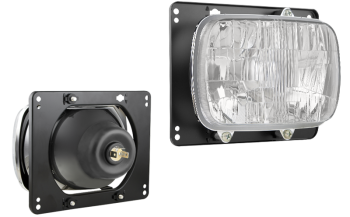 Fényszóró R2 típusú (fények: tompított, távolsági)