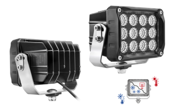 melegített üveg, 7000lm - LED modul 12V-24V, kábel 0,5 m