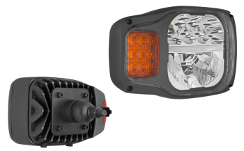 LED fényszóró hátsó rögzítéssel, beépített DT04-6P csatlakozóval - jobb