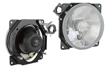 Fényszóró Honkerhez, H4 típusú - bal (fények: tompított, távolsági, parkoló)