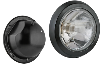 Fényszóró R2 típusú fémházban (fények: tompított, távolsági, parkoló)