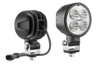 LED munkalámpa kábellel, H9-H11 csatlakozó, kezelni forgó