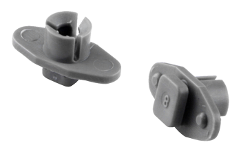 Műanyag rögzítőbilincs Ø6