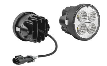 LED munkalámpa kábellel, Delphi 12059450 csatlakozó (rögzítés - 2 retesz)