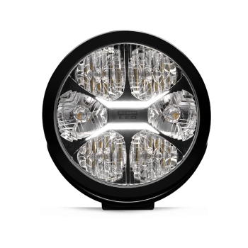 FERVOR 220 távolsági fényszórók és LED helyzetjelzők BLACK SERIES